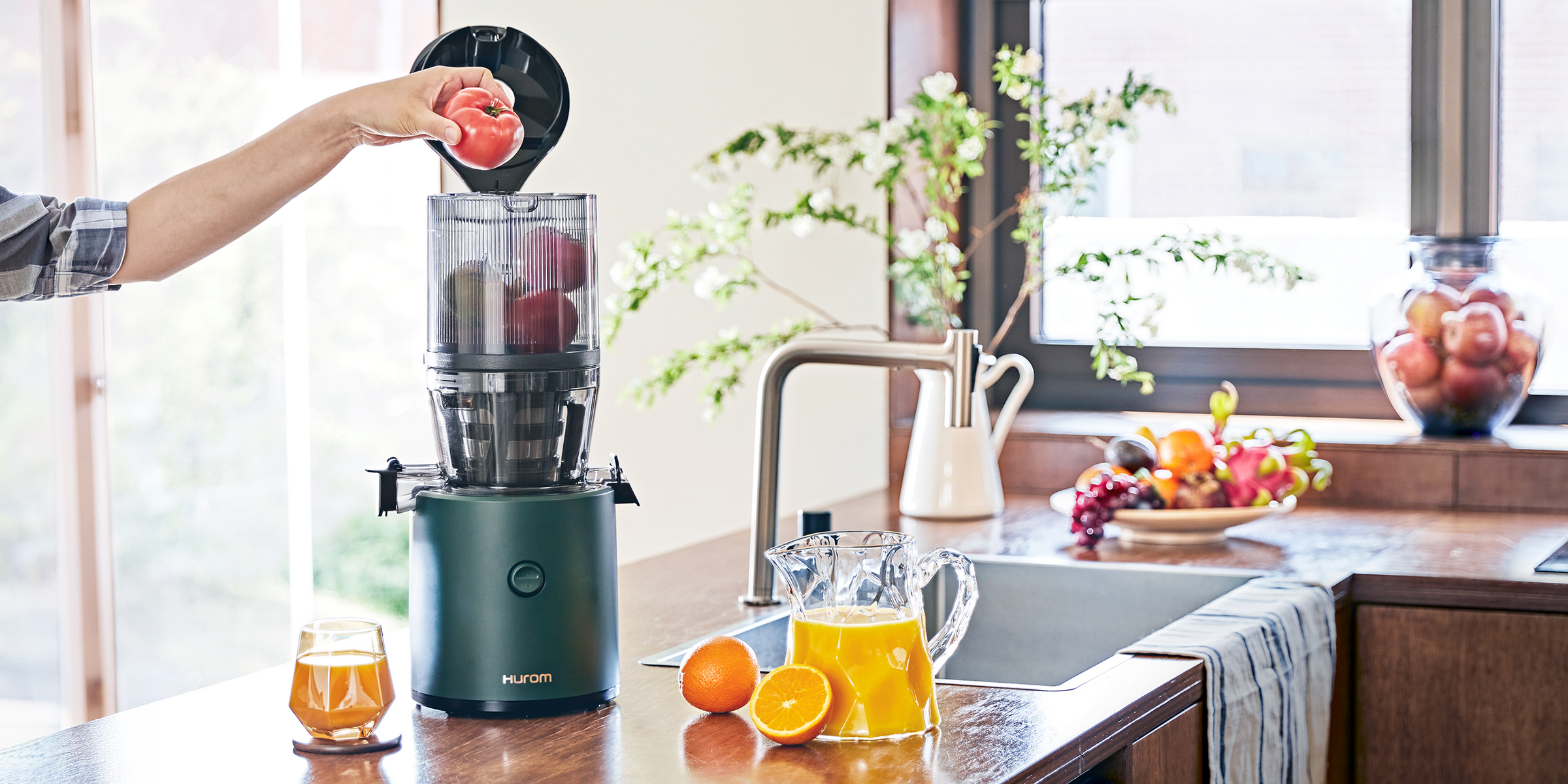 Minimale Vorbereitung, maximaler Saft, ganze Zutaten