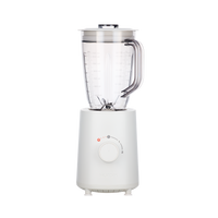 Table Blender in white with a handle jar