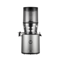 H320N juicer in silver gray with transparent upper chamber