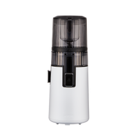 H70FT juicer in white with transparent upper chamber