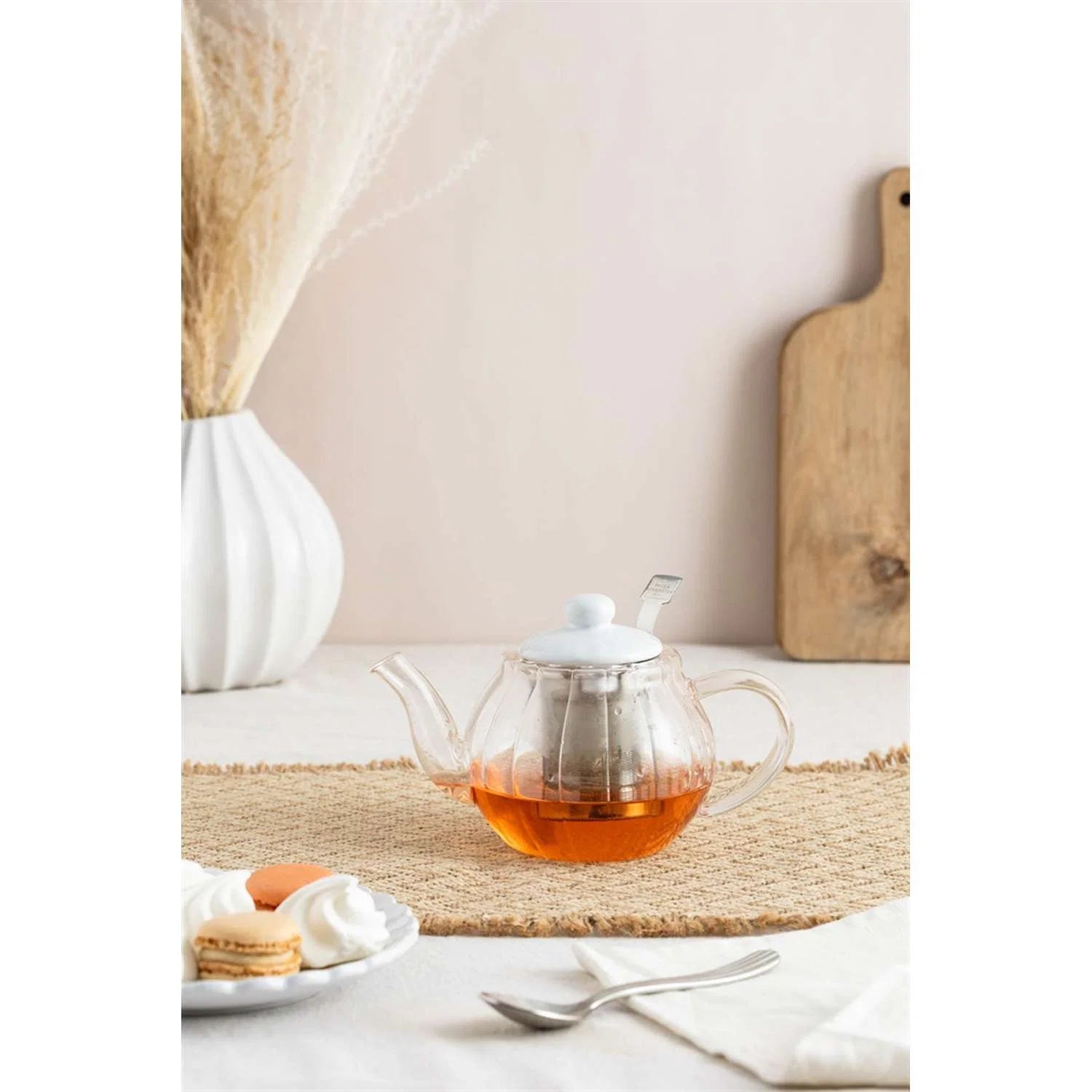 [Price & Kensington] Théière en Verre LUXE avec Infuseur en Inox