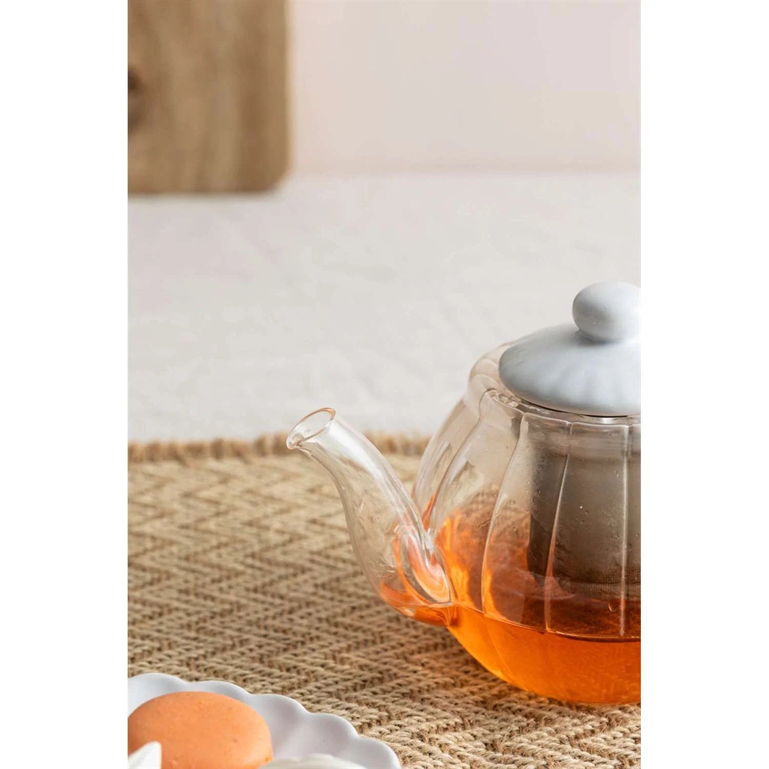 [Price & Kensington] Théière en Verre LUXE avec Infuseur en Inox
