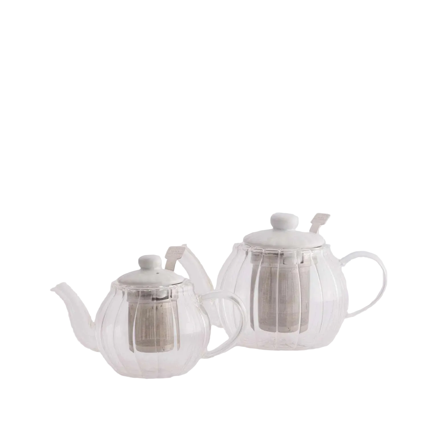 [Price & Kensington] LUXE Glaskanne mit Edelstahl-Teesieb