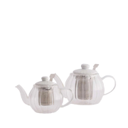 [Price & Kensington] Théière en Verre LUXE avec Infuseur en Inox