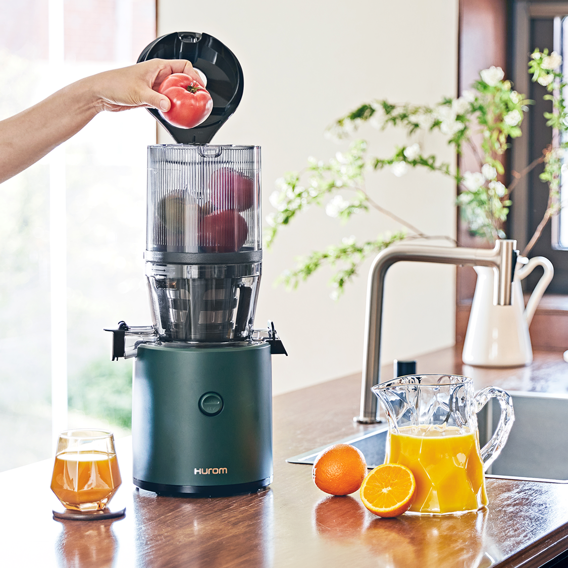 Minimale Vorbereitung, maximaler Saft, ganze Zutaten