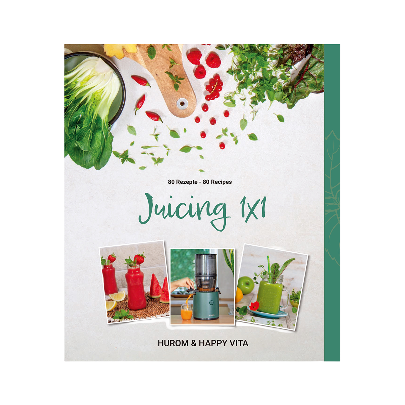 Juicing 1×1 Recipe Book (EN/DE & EN/FR)