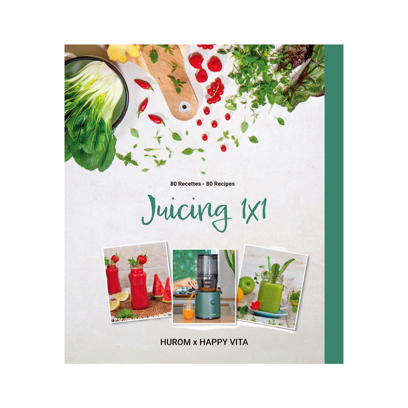 Juicing 1×1 Recipe Book (EN/DE & EN/FR)