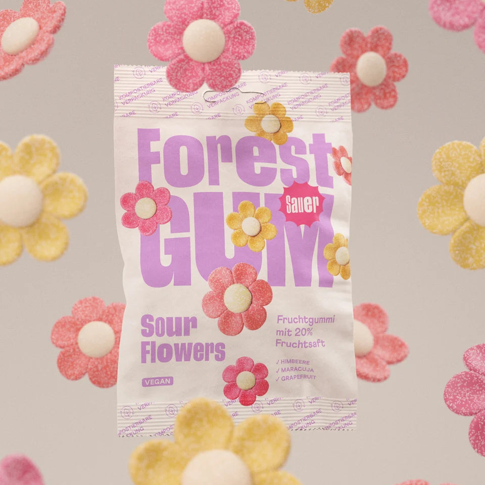 [Forest gum] Vegane Fruchtgummis 12 Stk.